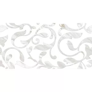 Плитка настенная Cersanit Royal Stone C-RSL052D декорированная А белый 29,7x60