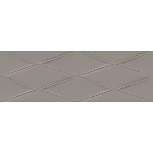 Плитка настенная Cersanit Vegas VGU092 рельеф серый 25x75