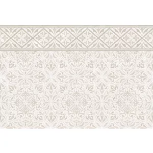 Плитка облицовочная Global Tile Gestia ornament plus бежевый 40*27 см