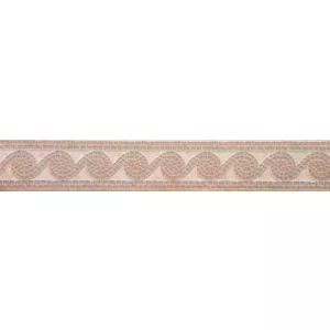 Бордюр Нефрит-Керамика Меандр широкий бежевый 9,5х60