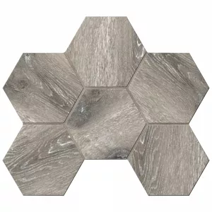 Мозаика Estima Daintree DA03 Hexagon неполированная 10 мм 35005 28,5х25 см