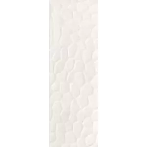 Плитка настенная Ragno Marazzi Terracruda Luce Struttura Arte 3d Rett. белый 40х120 см